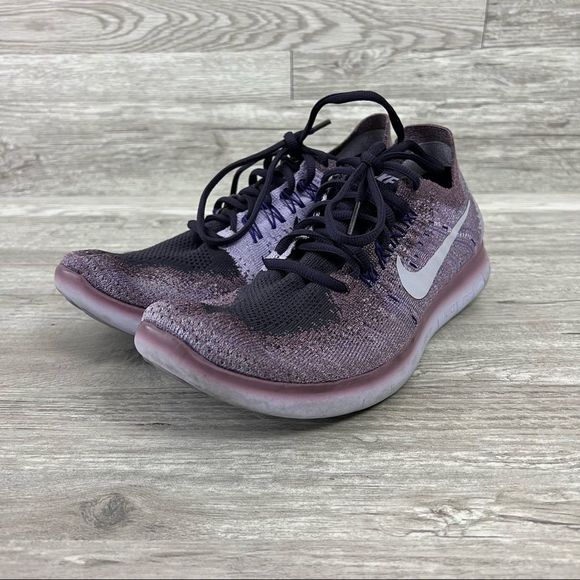 Nike Wmns Free RN Flyknit 2017 Run Raisin Women Running Shoes